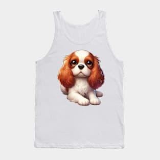 Cute Cavalier King Charles spaniel Tank Top